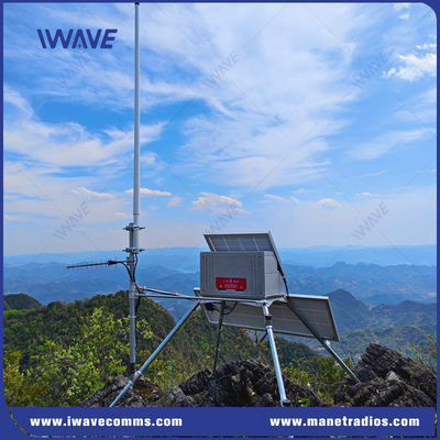 comprar Estación base de radio MANET Estación base solar de largo alcance Fabricación en línea