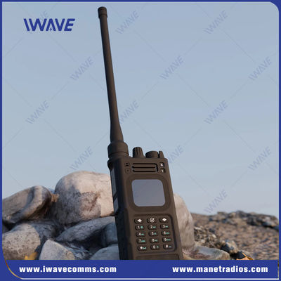 comprar Radios MANET tácticas de múltiples saltos 136MHz-174MHz Radio VHF portátil Fabricación en línea