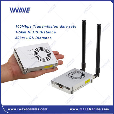 comprar 566-678Mhz 1420-1530Mhz Sistema no tripulado IP MESH Transmisión de vídeo 100Mbps Fabricación en línea