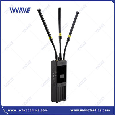 comprar Radio inalámbrico 2x2 MIMO portátil móvil de red ad hoc con retransmisión de ondas con baja latencia de 15-20 ms por salto Fabricación en línea