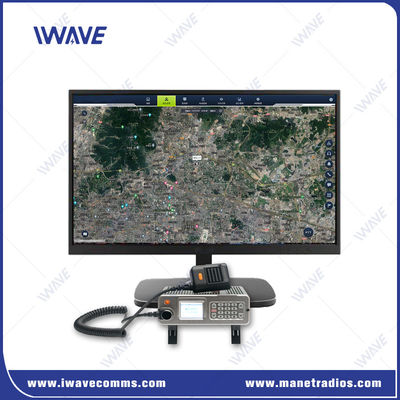 comprar 5-20 watts Radio de despacho multimedia de potencia de RF ajustable para MANET MESH Comunicación de red de radio Fabricación en línea