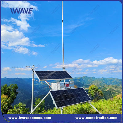 comprar Repetidor de radio VHF UHF alimentado por energía solar fuera de la red de 25W para una comunicación fluida Fabricación en línea