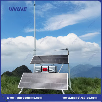 comprar Estación base de radio MESH con energía solar con duración de la batería de 24 horas Fabricación en línea