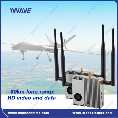 comprar Transmisor de datos de video y control de largo alcance de 800 MHz y 1.4 GHz para UAV Fabricación en línea