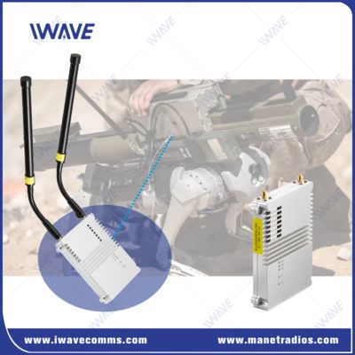 comprar 10 km de banda doble MIMO ((2x2) IP MESH Video digital y enlace de datos para UGV Fabricación en línea