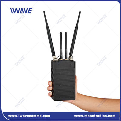 Radio inteligente de malla IP táctica para transmisión de video en NLOS