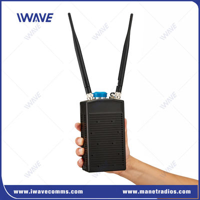 FHSS Radio IP MESH portátil para la transmisión de vídeo HDMI táctica en NLOS