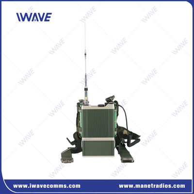 Estación base de VHF de 20 km Radios MANET portátiles  Adhoc Max 6 saltos