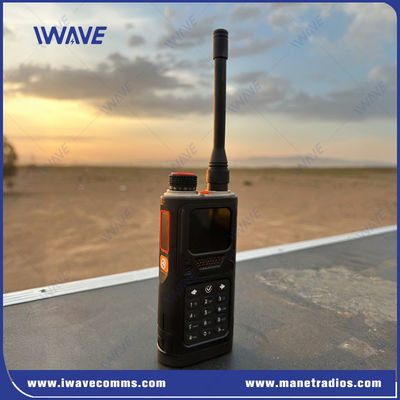 136MHz-174MHz VHF Radio táctica Ad Hoc Radio portátil digital de dos vías