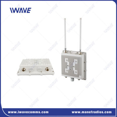 Video HD en tiempo real y conexión Ethernet de banda ancha IP MESH Radio 30Mbps
