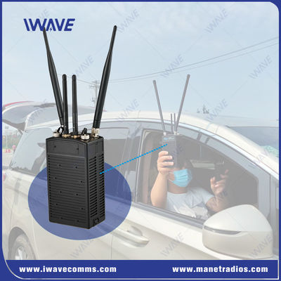 4G y WIFI de mano IP Mesh Smart Radio para la transmisión de vídeo en NLOS