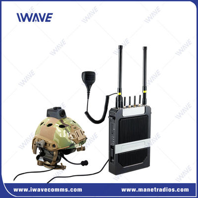 Táctico cuerpo IP MESH Radio con  comunicación de voz real y vídeo HD