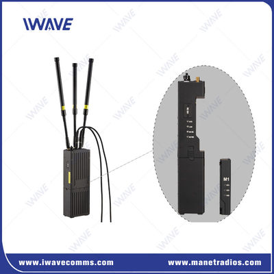 MIMO Red inalámbrica ad hoc Radio portátil 600MHz 800MHz 1.4GHz Banda doble