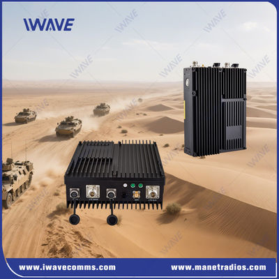 QPSK UHF IP MESH COFDM Transmisor de vídeo HD 1080P Vehículo blindado