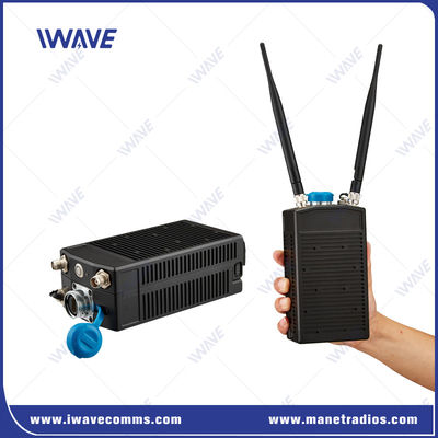 Radio MESH portátil de banda ancha 2 x 2 MIMO con cifrado ZUC/SNOW3G/AES y cifrado de capa 2 opcional